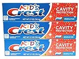 Kids Crest Toothpaste - Cavity Protection, 2.7 Oz,(pack of 3)