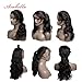 Arabella 360 Lace Frontal Wig Body Wave 24inch Lace Front Wigs Human Hair Pre Plucked With Baby Hair 360 Lace Front Wig 150% Density Natural Hair Wigs