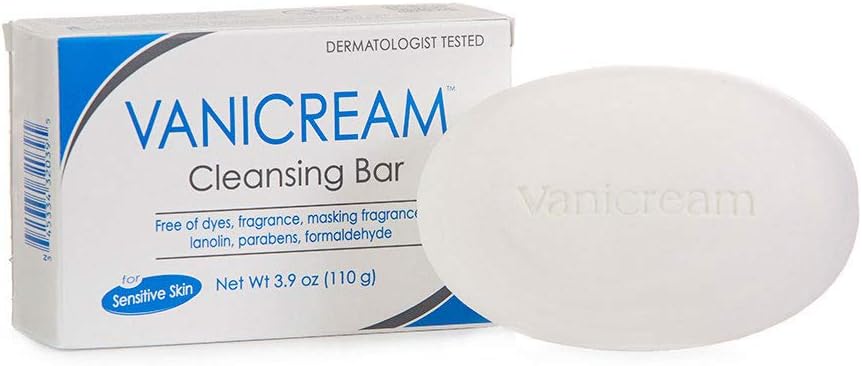 Pharmaceutical Specialties 320-39 Vanicream Cleansing Bar 3.9oz (Pack of 6): Health & Personal Care