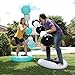 SHARPER IMAGE Inflatable Push Bumpers Sparring for 2 Players, Train, Play and Spar, Indoor Outdoor Pedestal Sport Combat, Fun Party Game for Adults, Bouncy Combat, Backyard, Park or Beach