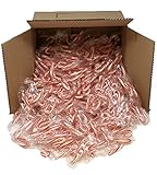 Bobs Mini Peppermint Candy Canes, Box of 500 Individually Wrapped Canes