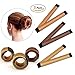 3 PCS Bun Hair Maker, Magic Hair Styling Donut Bun Maker, Hair Bun Shapers for Women Girls DIY Hairstyle Tools, No Clip Hair