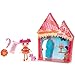 Lalaloopsy Mini Teddy Honey Pots Doll, Lady Writes A Poem & Carrying Case Box. Perfect Valentines Easter Gift (3 Items)