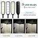 LED Book Light, OMERIL 9 LEDs Reading Light with 3 Color Modes Eye Care (White, Warm & Natural Light), Touch Switch USB Rechargeable Desk Lamp, Clip-on Design Book Lamp for Night Reading