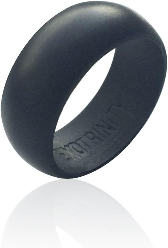 ExoTrinity Sports The Ultimate Silicone Wedding Ring. Shock Proof. Scratch Proof. Almost Indestructible.
