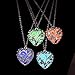Inspirational Keep Going Necklace Stainless Steel Bar Initial Pendant Necklace Encouragement Jewelry for Teen Girls Kids Men (heart purple)