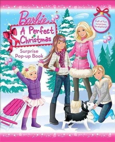 Barbie a Perfect Christmas Surprise Pop up Book Hardcover – 1 Jan. 2011