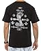 Shelby Cobra Collage Adult T-shirt (Large, Black)