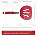 Starpack 'Flex & Flip' Flexible Silicone Turner Spatula (Wide) - High Heat Resistant Spatulas for Cooking Egg 600°F - Silicone Pancake Turner Spatula, LFGB Grade Non Stick Rubber Kitchen Utensils