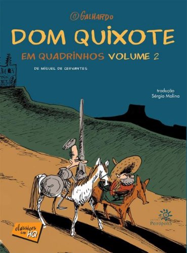 Livro Dom Quixote em Quadrinhos   Volume 2
