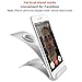 Apple Watch Dock, iPhone SE Dock, iVAPO [Charging Dock] Aluminium Apple Watch Series 2/1/Nike+ Charging Stand, iPhone Holder with 2 Comfortable Viewing Angles (MM609) (Silver)
