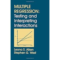 Amazon Com Multiple Regression Testing And Interpreting