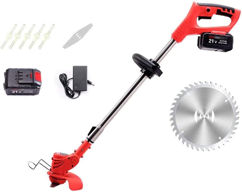 JXH Cordless Grass Lawn Edge Trimmer, Grass Trimmer