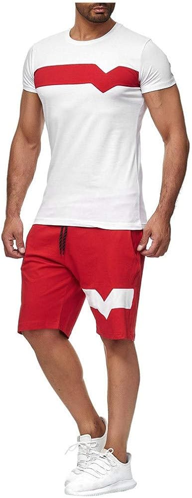 shorts tracksuit set mens