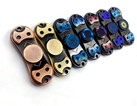 Fancy Hand spinner Copper Fingertips Gyro Toys Fidgety Antianxiety 5Pc