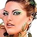 ENVY Xotic Eyes Green Glitter Professional Make Up Dancer Costume St Patricks Day
