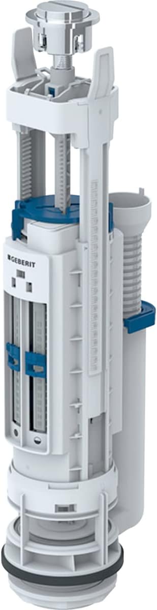 Geberit 290 Series Dual Flush Discharge Mechanism Bright Chrome 282.302.21.2