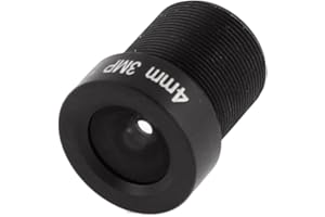 uxcell 4mm M12 x 0.5 F2.0 CCTV Security Camera 85 Angle Fixed IR Board Lens