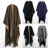 Drasawee New Winter Women's Wool Cashmereb Big&Gaint Shawl Scarf Wrap