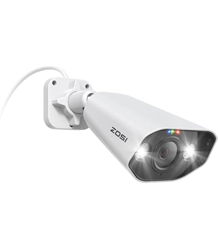 Amazon.com : ZOSI 4K PoE Add-on Camera,Person Vehicle Detection