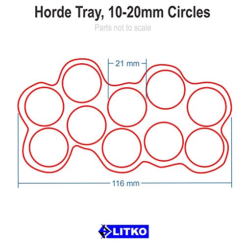 Horde Tray, 10-20mm Circles (1)