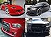 Universal Adjustable Extendable Front Bumper Lip Splitter Support Strut Rod Tie Bars- A Pair (Red)