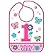 Sweet Birthday Girl Vinyl Baby Bib