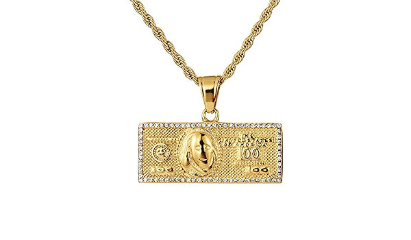 loyoe jewelry 18k Gold Plated Mens 