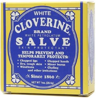 White Cloverine White Petrolatum Salve 1 oz (28.4 g)