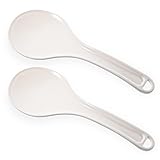 2 Pcs Plastic Rice Paddle, Non-stick Rice Spoon