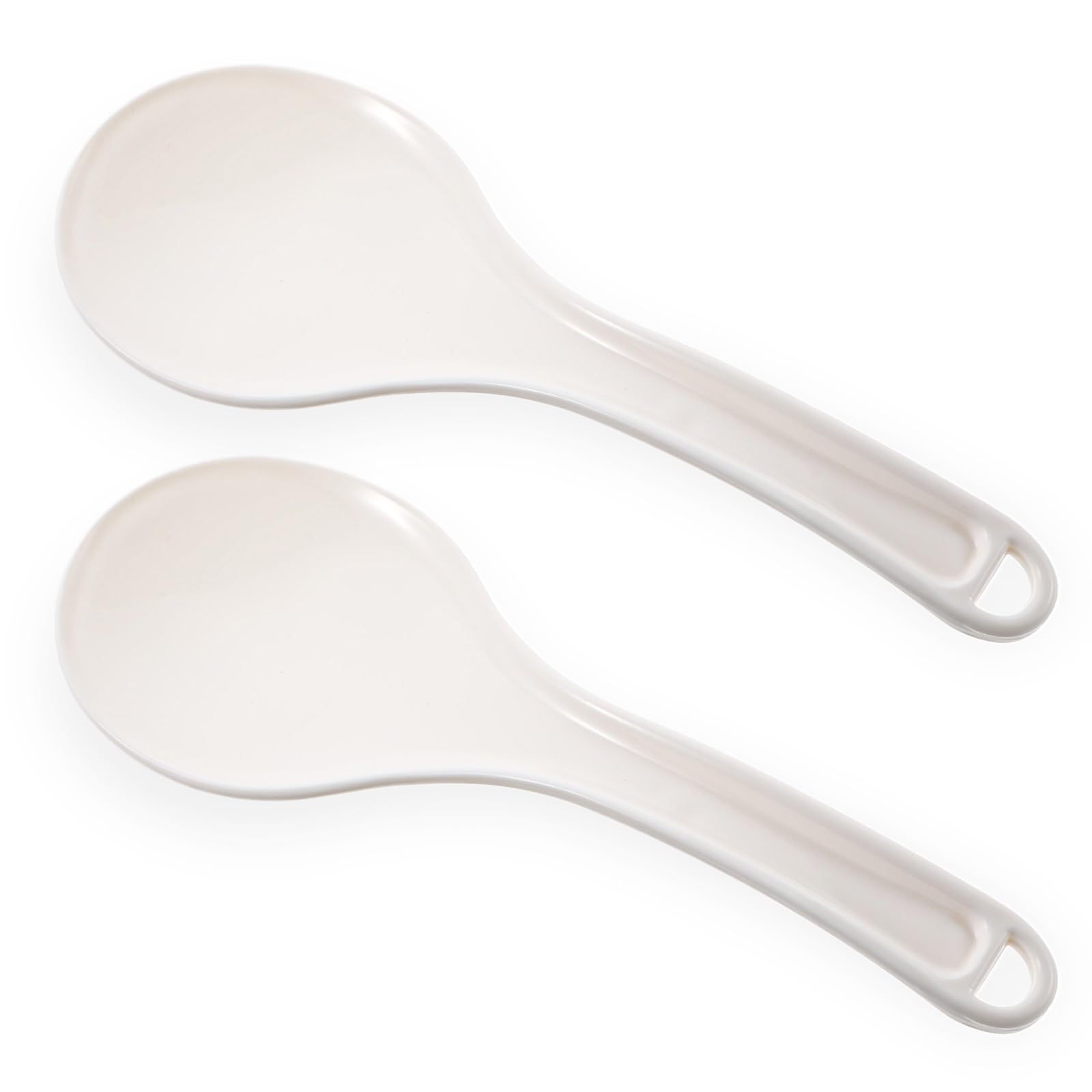 2 Pcs Plastic Rice Paddle, Non-stick Rice Spoon