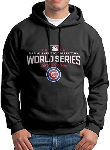 CHICAGO WORLD SERIES Champions Mens Classic Cotton Hoodies Black