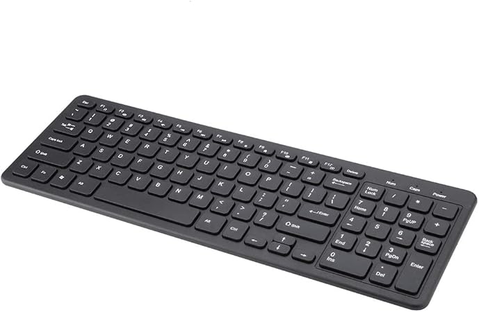 Wireless USB Keyboard, 2.4GHz 96 Keys 