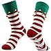 Jingle Bell Socks, Gmark Christmas Santa Socks,Unisex Cute Pattern Colorful Cotton Socks, Fancy Design Patterned Gift Socks