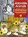 Adorable Animals Grayscale Coloring Book