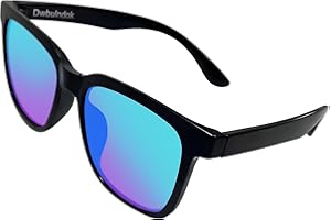 Dwbulndok Color Blindness Glasses Red-green Blind Sunglasses Color Correction ZD-603, Used for Indoor and Outdoor Color Vision Abnormalities