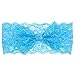 Zapire 8pcs Lace Bows Baby Headbands for Baby Girl Headbands Hair Accessories - Soft Elastic Flower Bows Hair Band (8pc Lace Bow)