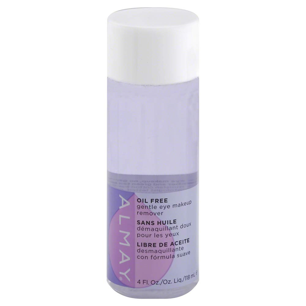 Almay Eye Makeup Remover Liquid, Oil-Free, 4 oz (Pack of 6)