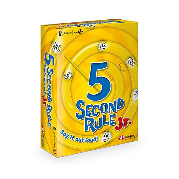 Interplay-UK-GF002-5-Second-Rule-Junior-Family-Card-Game-Multi 5 Second Rule Junior Family Game, GF002