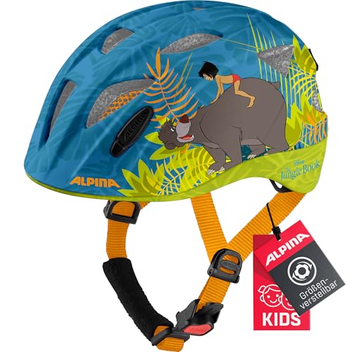 Alpina XIMO Helm Jungle Book Kinderfahrradhelm, Jungle Book Gloss, 47-51 cm