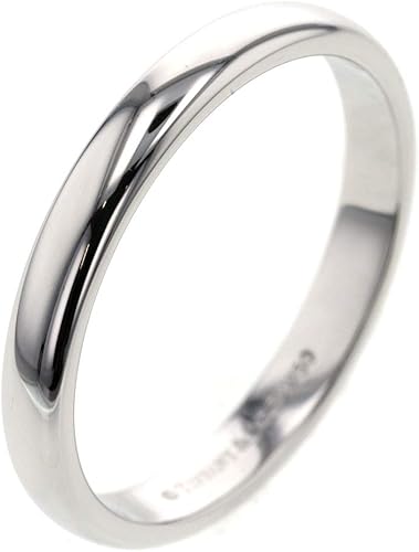 Amazon ティファニー Tiffany Co クラシックバンド 幅約3mm リング 指輪 プラチナpt950 メンズ 中古 リング 通販