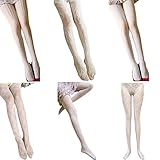 FUNOC Women's Fishnet Net Jacquard Pantyhose Tights