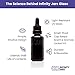 Infinity Jars 30 ML (1 Fl oz) Ultraviolet Black Glass Tincture Bottle & Dropper Leak‑Proof Travel Vial for Essential Oils, Serums, Micro-Doses, Herbal Extracts