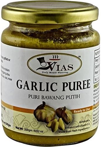 Vias Garlic Puree - 250g