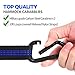 GEEZO Hammock Straps, 40 Loops Combined with Two Extra Long 10ft XL Hammock Straps Heavy Duty Triple Stitched Non-Stretch Polyester Hammock Tree Straps (Holds up to 500Lbs) (Blue)