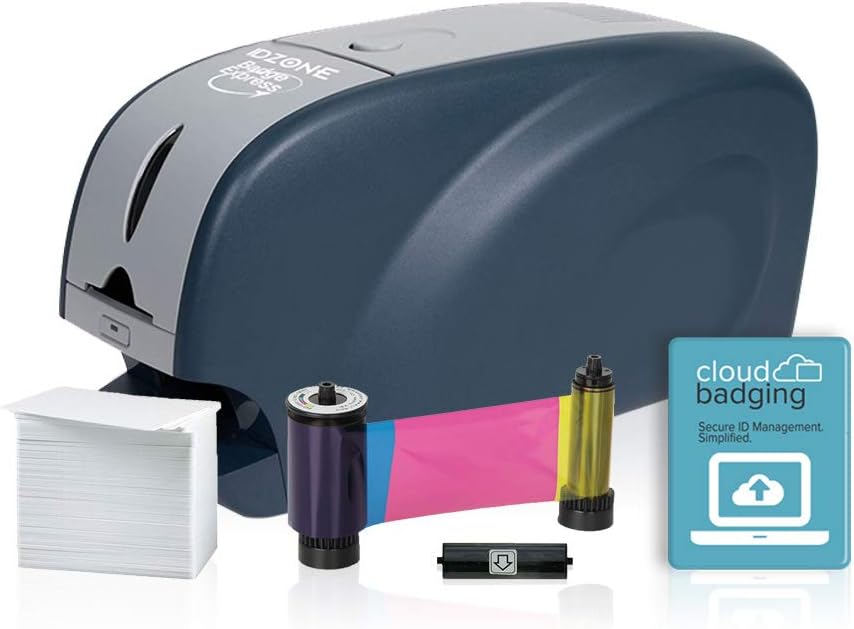 ID Zone Badge Express IDZ31S impresora de tarjetas de identificación y