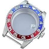 FEIYASHI Watch Stainless Steel Case Sapphire Crystal Glass Accessory for Nh34 Nh35 Nh36 Nh38 8215 2824 Movement