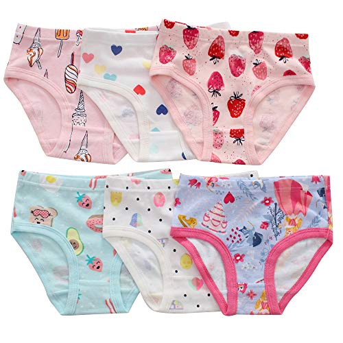 benetia Baby Girls Underwear Toddler Briefs Size 2t 3t