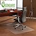 Office Chair Mat 48''×40'' for Hardwood Floor,Non Toxic and BPA Free Clear Thick Mat