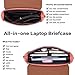 Laptop Briefcase for Women 15.6 Inch Business Computer Bag Satchel Bag Laptop Messenger Bag for Work Office Business Travel School